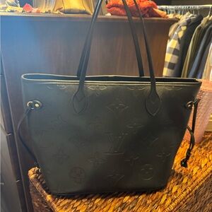 Dark Monogram Tote